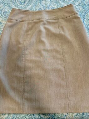 3 Worthington Skirts Size 8- Tan, Black, Grey